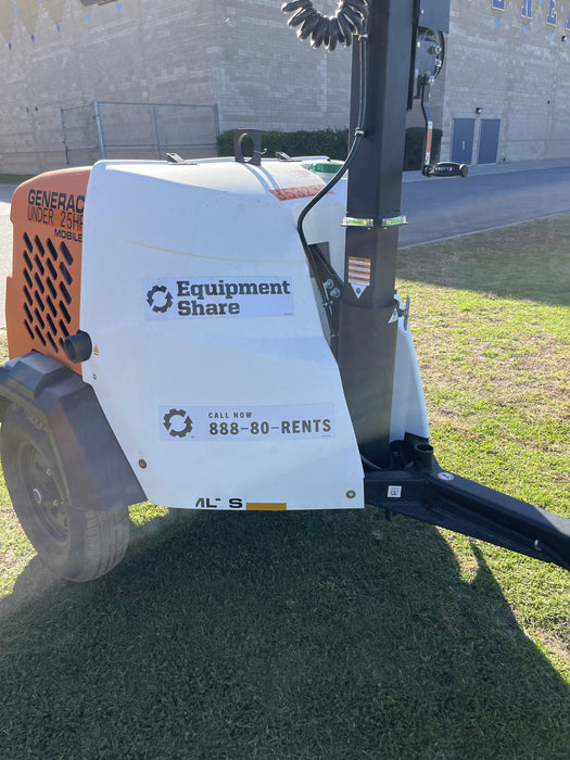 2023 Generac MLT2 Diesel, Flex Switch 120V Input, Powerzone Controller, (4) 320W LED Lights, 4kW Generator, 39.9 Gal Fuel Tank, 2" Ball, T3