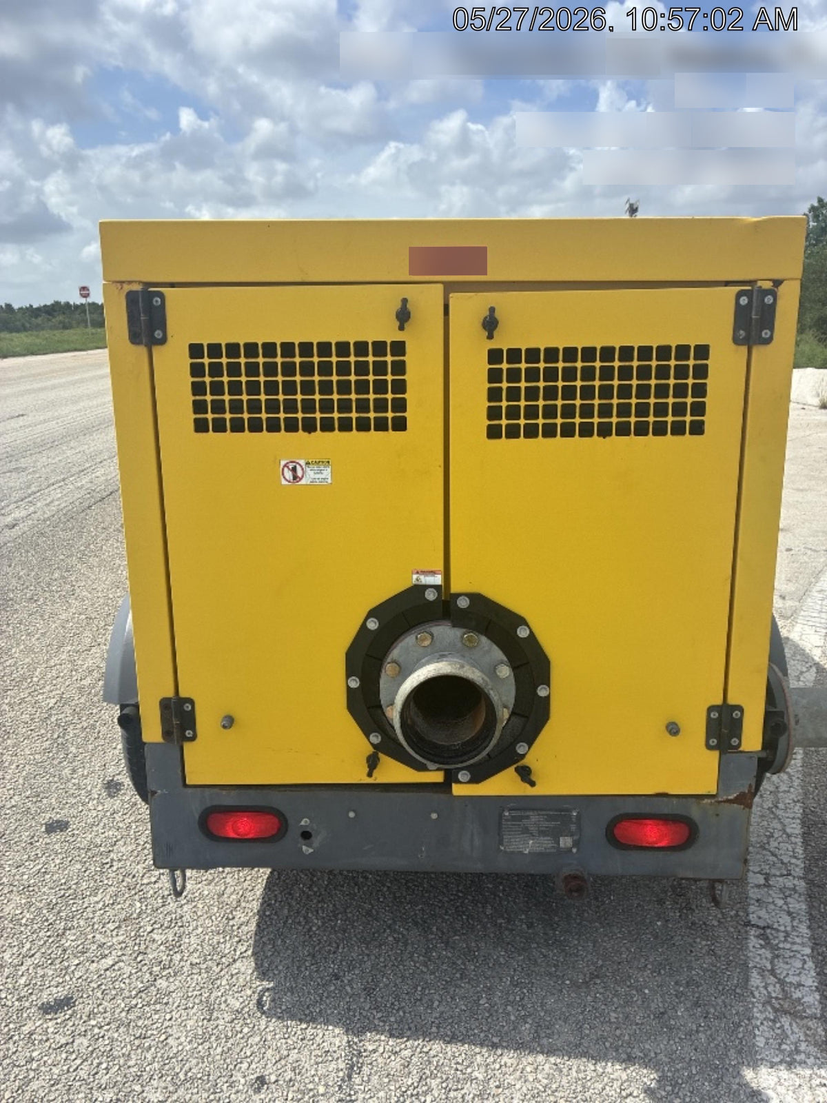 2020 ATLAS COPCO PAS 150 HF CS Enclosed
