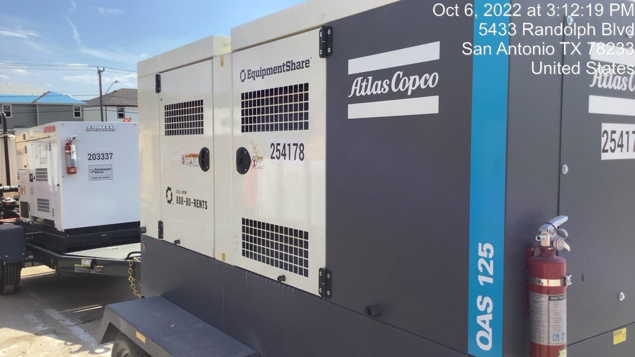 2022 ATLAS COPCO QAS 125