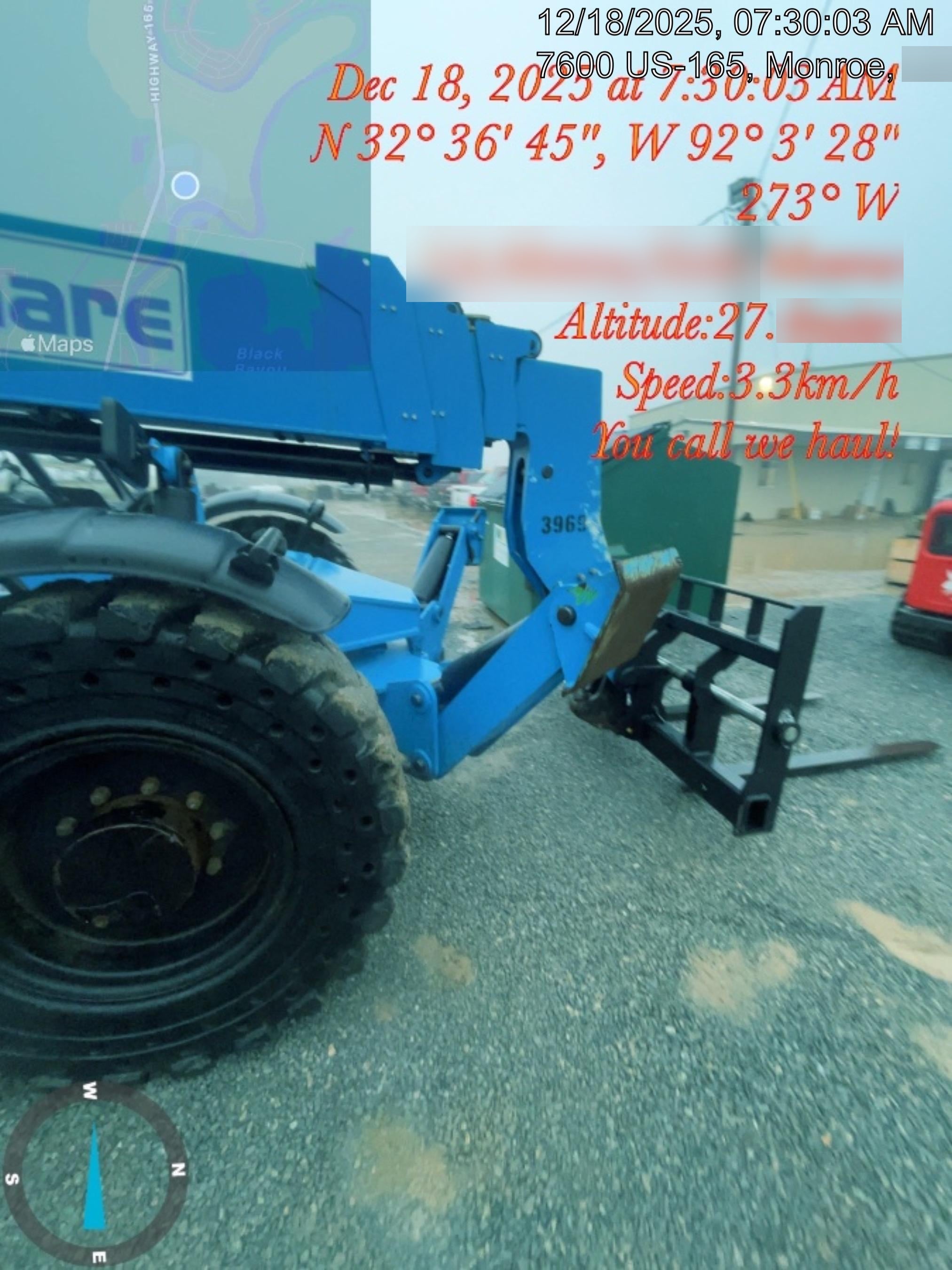 2017 GENIE GTH-1056