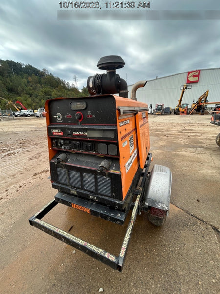 2021 Lincoln Electric Vantage 549X Ready Pak 3, ORANGE (includes trailer, cable rack, fender light kit)