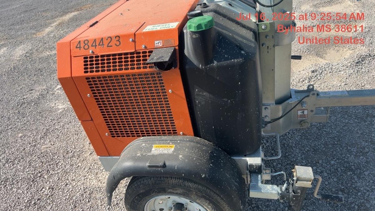 2024 Wanco WLTT-4MM4K Diesel, Mitsubishi L2E, 9.0HP @1800 rpm, Deep Sea Controller, Shore Power Plug, Auto Start, (4) 350W LED Floodlights, 4kW Generator, 60 Gal Fuel Tank, 2" Ball, T3