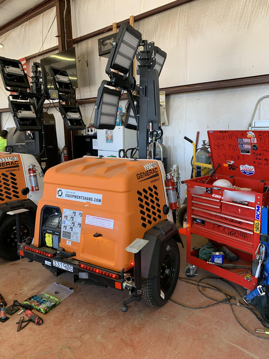 2023 Generac MLT2 Diesel, Flex Switch 120V Input, Powerzone Controller, (4) 320W LED Lights, 4kW Generator, 39.9 Gal Fuel Tank, 2" Ball, T3