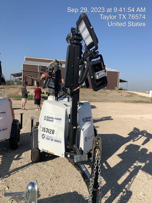 2023 Generac MLT2 Diesel, Flex Switch 120V Input, Powerzone Controller, (4) 320W LED Lights, 4kW Generator, 39.9 Gal Fuel Tank, 2" Ball, T3