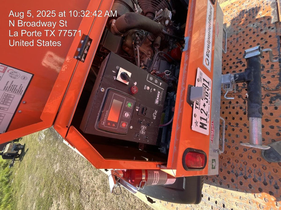 2024 Wanco WLTT-4MM4K Diesel, Deep Sea Controller, Shore Power Plug, Auto Start, (4) 350W LED Floodlights, 4kW Generator, 60 Gal Fuel Tank, 2" Ball, T3