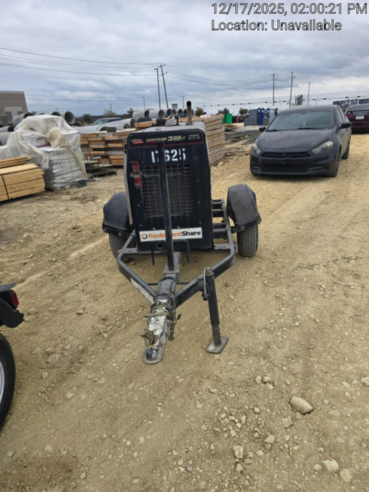 2018 Lincoln Electric Vantage 322 Lincoln Vantage 322 Welder Ready Pak 3 - Vantage 322, Trailer, Fender and light kit, Cable rack