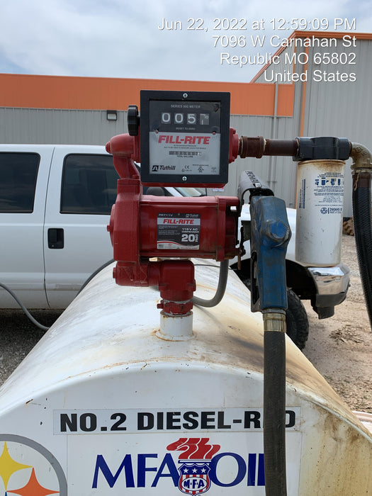 2022 Allmand NLV3GR (4) LED Light Fixture 350W, 23' Vertical Mast, 3kW Prime, Towable, Deep Sea L401, Leveling Jacks, Yanmar T4F 5.8hp