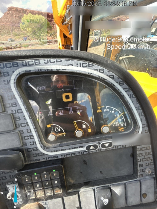 2020 JCB 509-42 Canopy, Solid Tires, Work Lights, Beacon, Aux Hydraulics, Back up Alarm, Lifting Eye, ES Decals