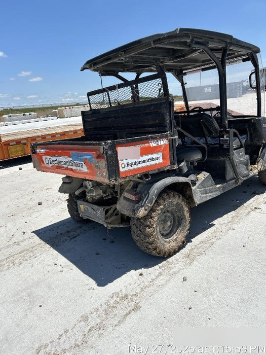 2022 Kubota RTV-X1140W-H Plastic Canopy, Windshield Acrylic Clear, LED Strobe Light, Wire Harness Kit, Back up Alarm
