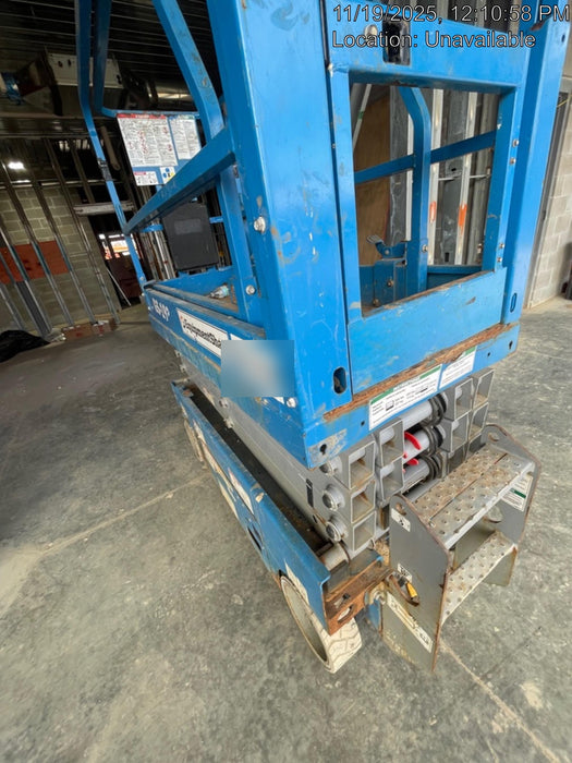 2020 Genie GS-1930 Solid Non Marking Tires, Beacon, Folding rails with half height swing gate