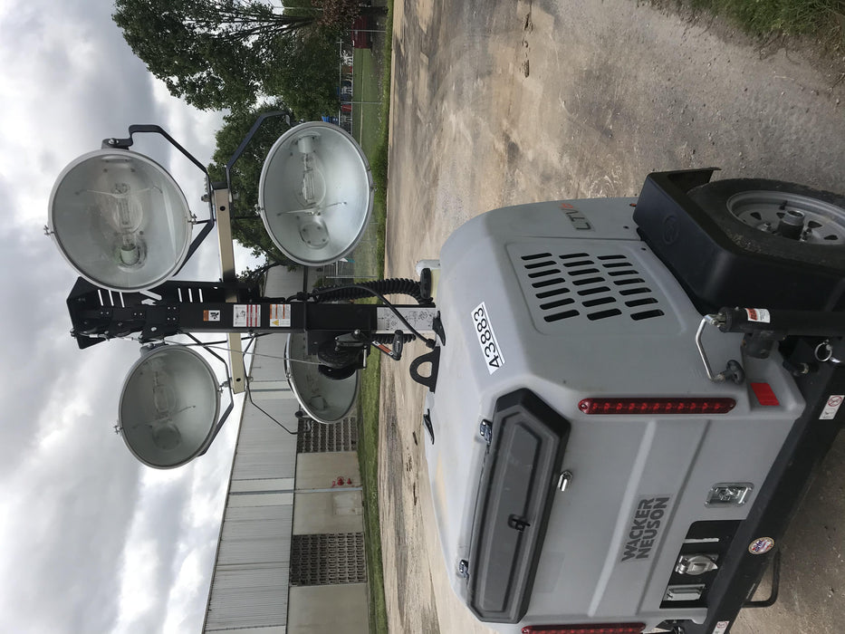2019 Wacker Neuson LTV6L-MH Wacker Neuson LTV6L Mobile Light Tower w/Fuel Level Sensor Installed