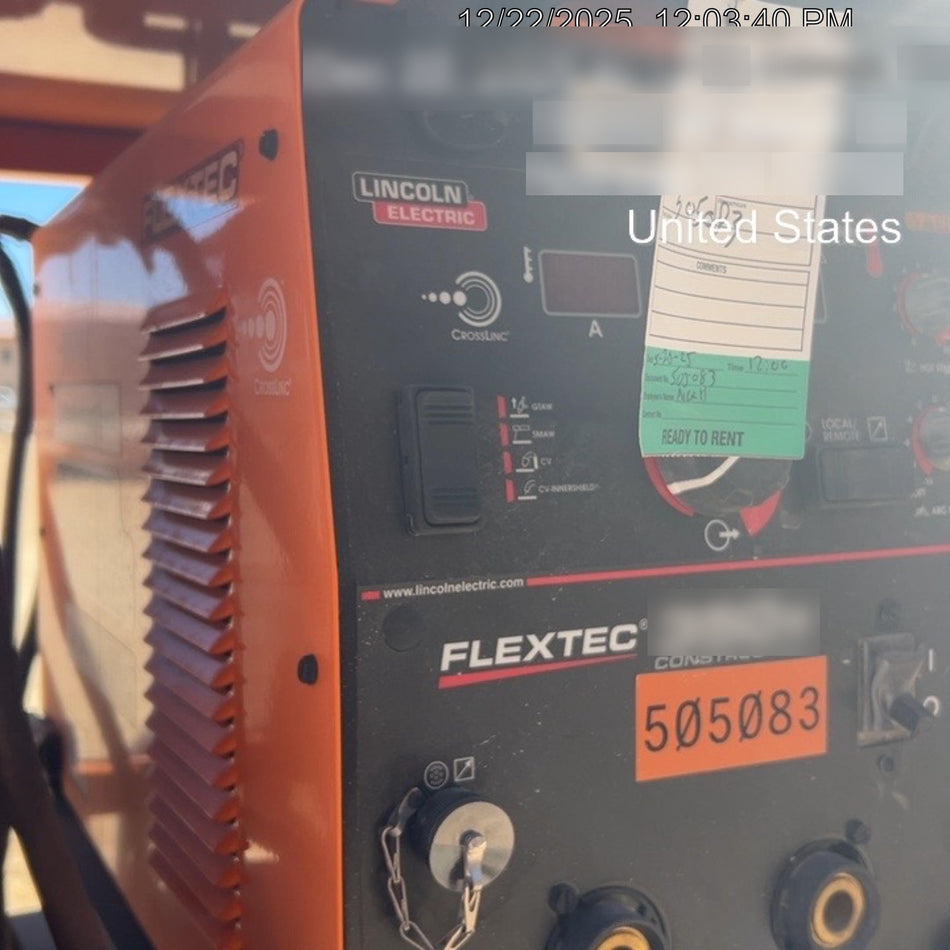 2025 LINCOLN ELECTRIC FLEXTEC 350X