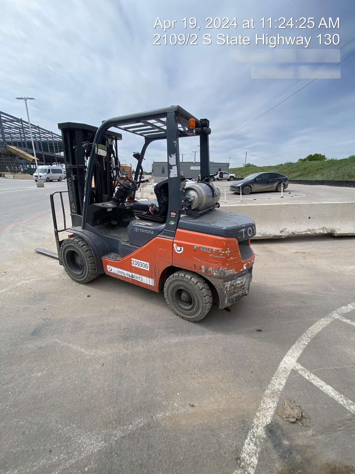 2023 TOYOTA 8FGU30 LP - Quad