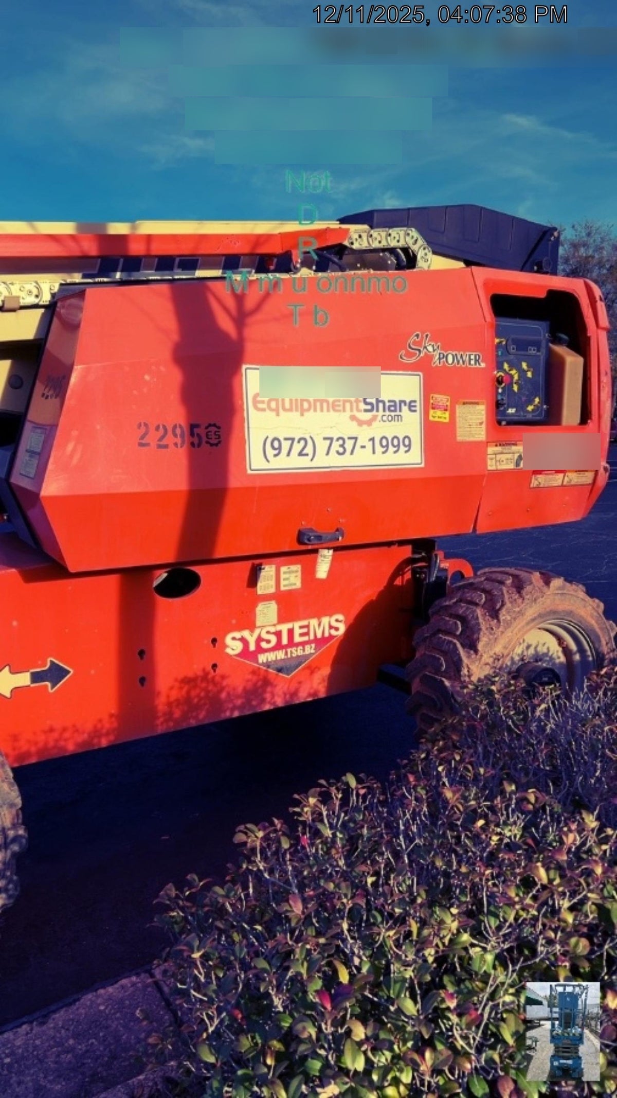 2016 JLG 660SJ