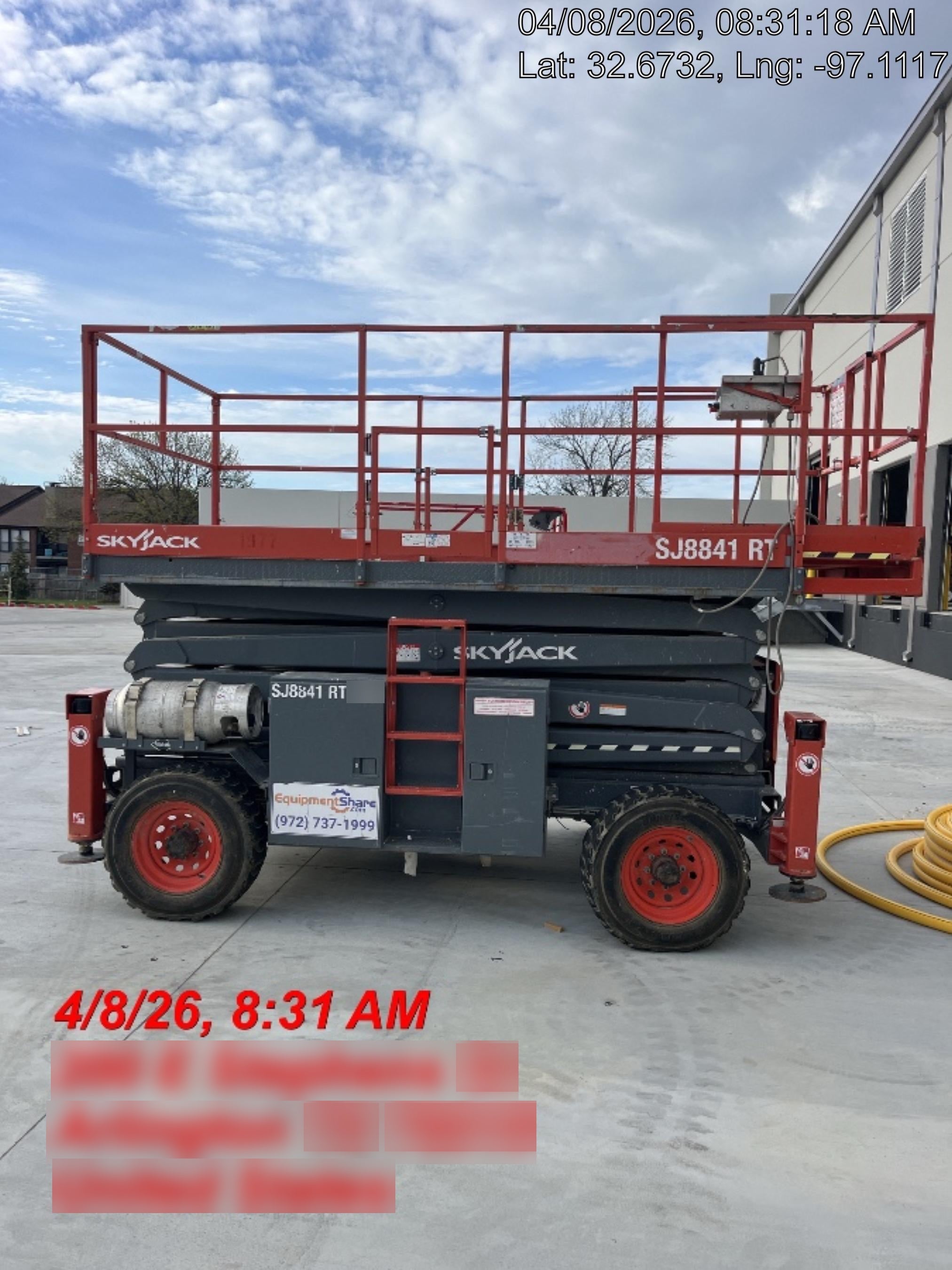 2016 SKYJACK SJ8841 RT