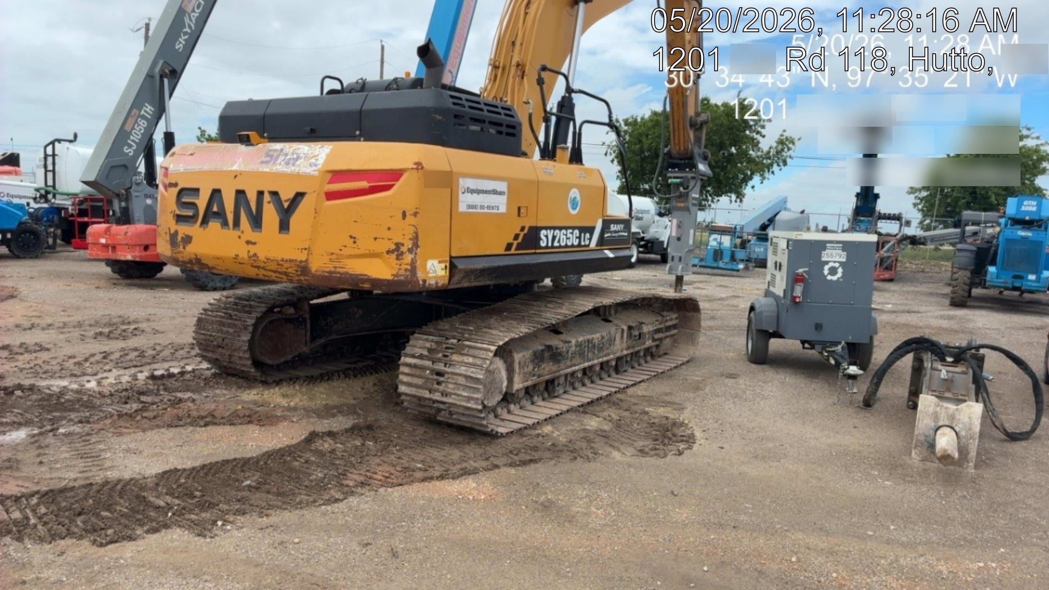 2019 SANY SY265C LC