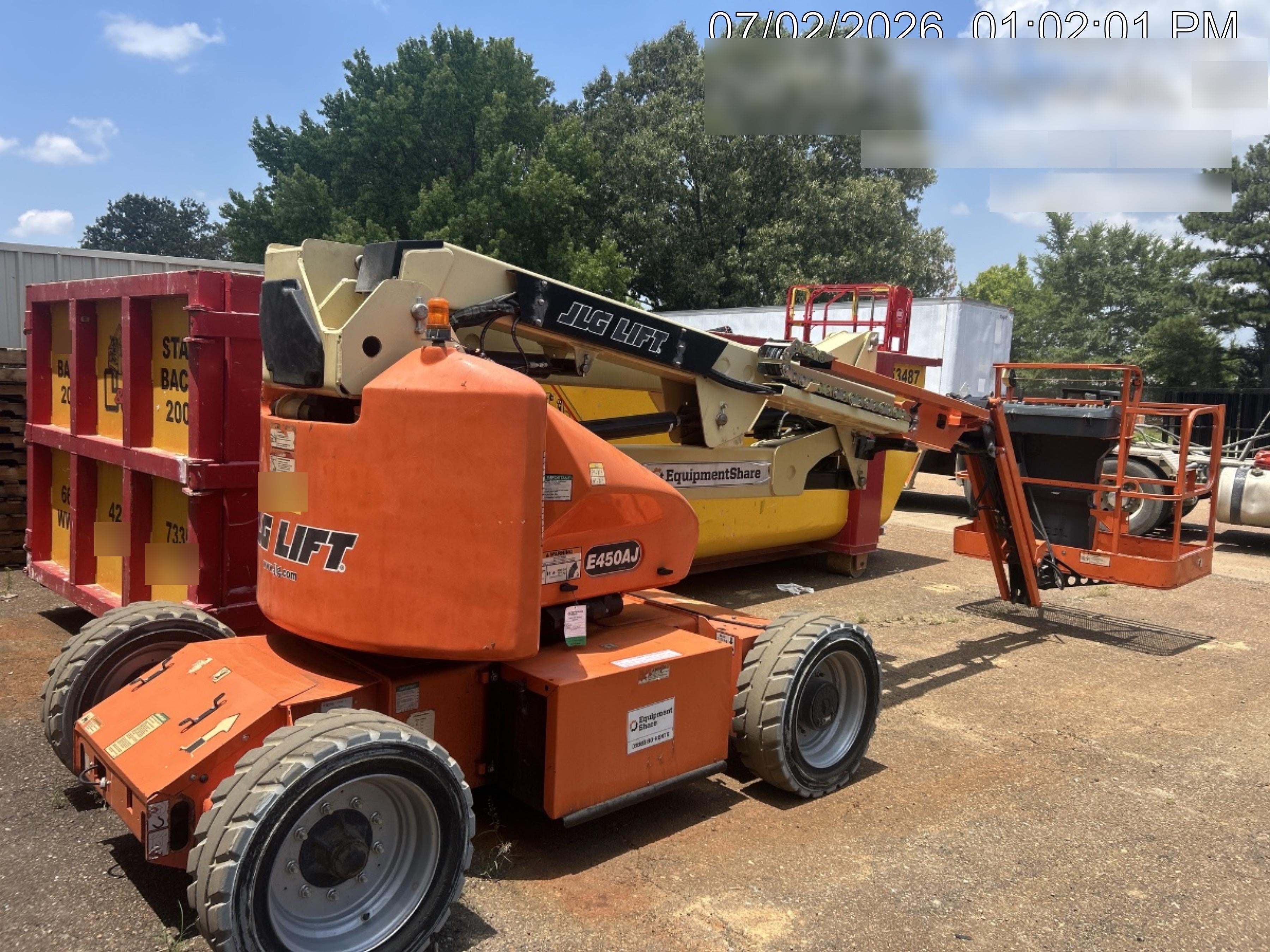 2019 JLG E450AJ