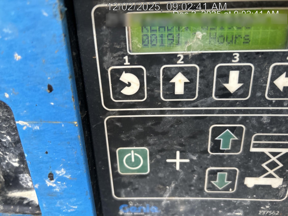 2018 Genie GS-1930 Genie GS-1930 w/Fixed Rail, Chain Entry