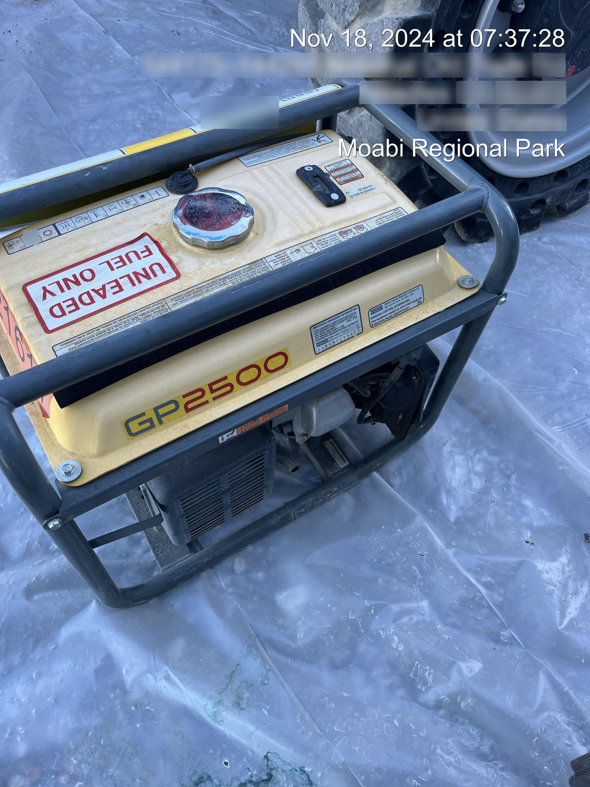 2020 WACKER NEUSON GP2500A