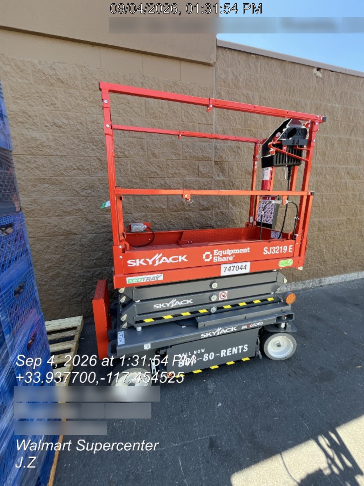 2026 SKYJACK SJ3219E