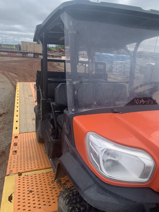 2021 Kubota RTV-X1140W-H Plastic Canopy, Windshield Acrylic Clear, LED Strobe Light, Wire Harness Kit, Back up Alarm