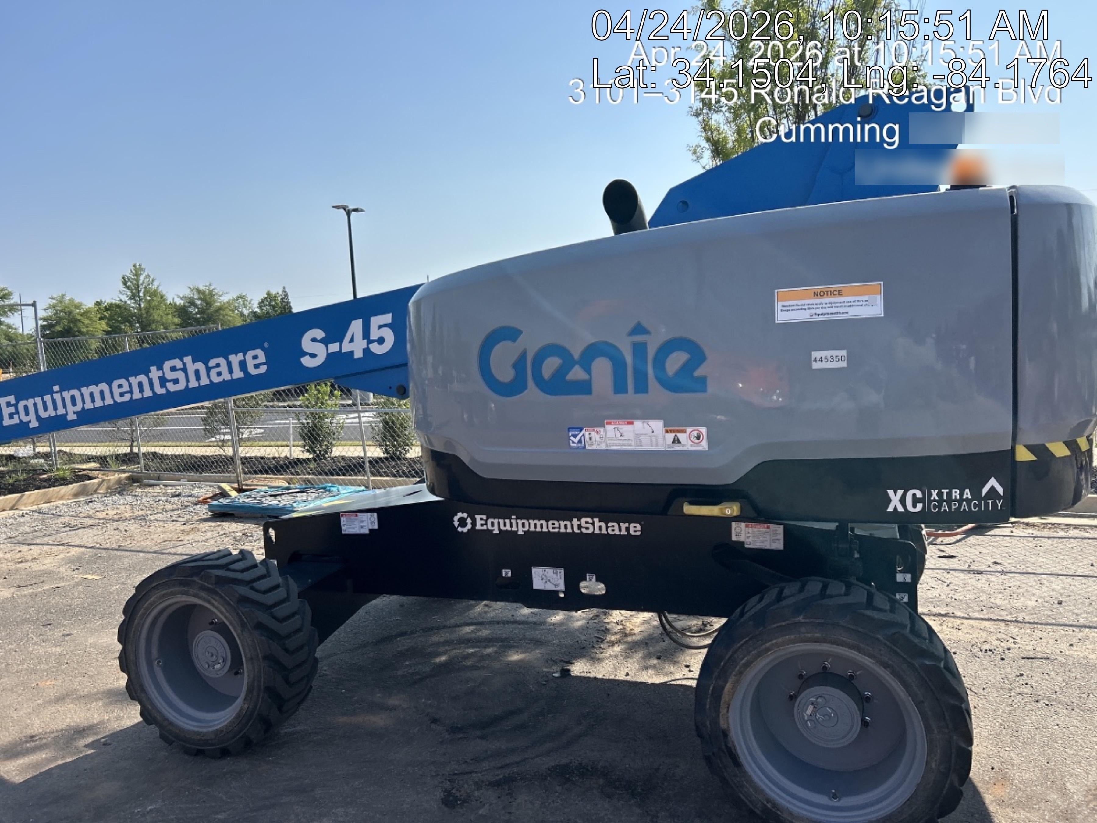 2024 GENIE S-45 XC