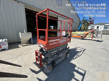 2024 Skyjack SJ3219 Electric Drive, Sld NM Tires, DBcns, RFRails, Power to Platform, T3 + Access Control