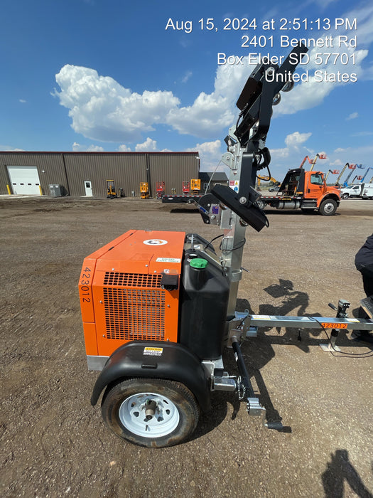 2024 Wanco WLTT-4MM4K Diesel, Deep Sea Controller, Shore Power Plug, Auto Start, (4) 350W LED Floodlights, 4kW Generator, 60 Gal Fuel Tank, 2" Ball, T3