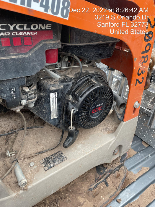 2022 Multiquip MVH408GH Reversible Plate Compactor, Gas