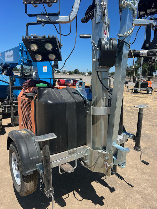 2024 Wanco WLTT-4MM4K Diesel, Deep Sea Controller, Shore Power Plug, Auto Start, (4) 350W LED Floodlights, 4kW Generator, 60 Gal Fuel Tank, 2" Ball, T3