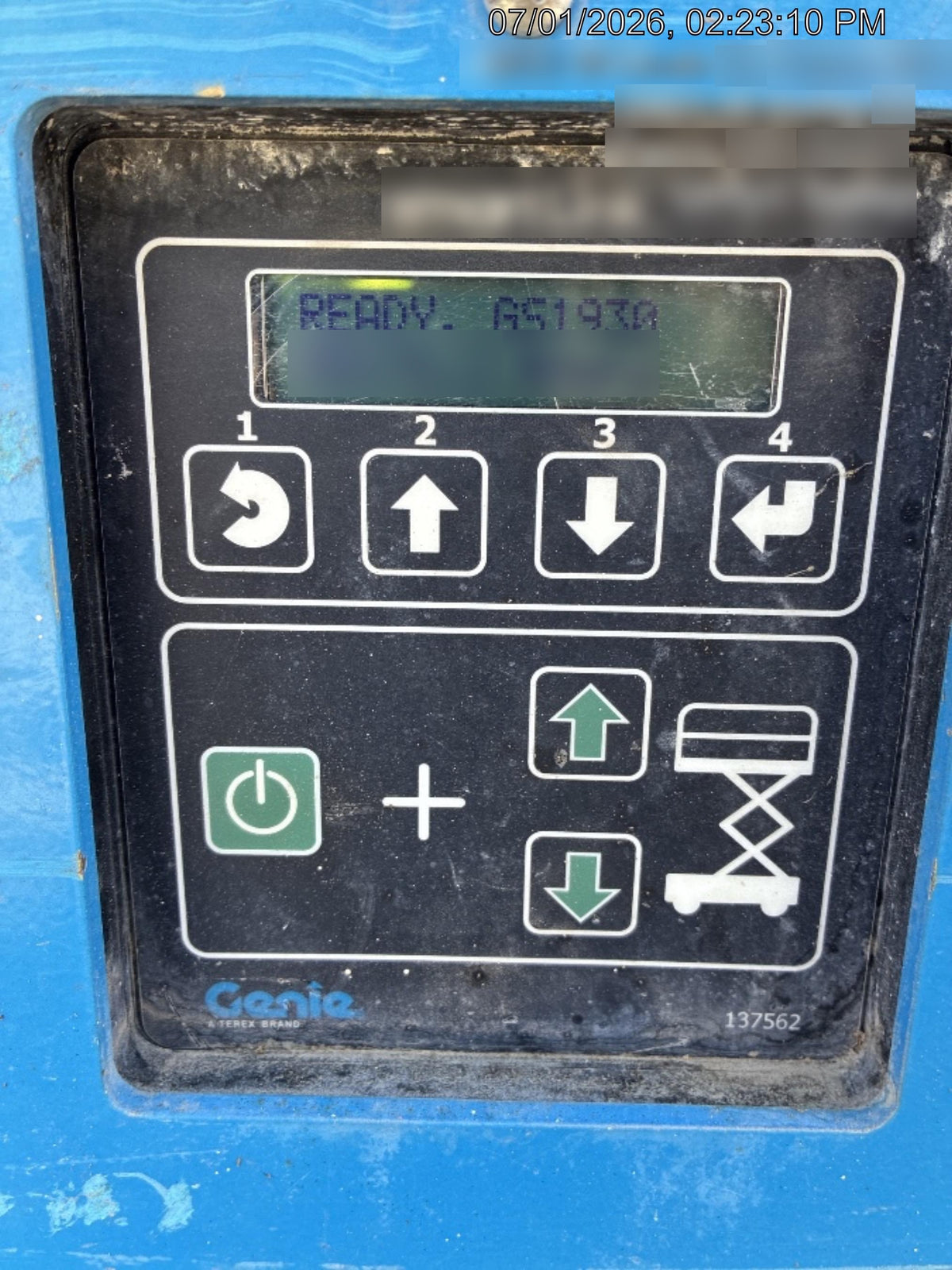 2020 Genie GS-1930 Standard Machine, 800W Inverter