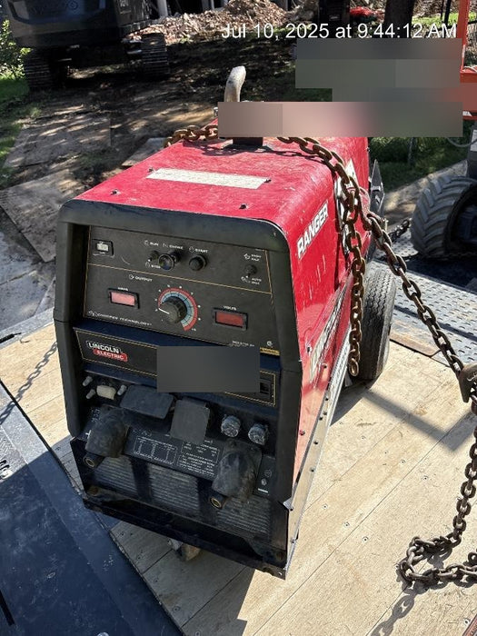 2020 Lincoln Electric Ranger 305 LPG Kohler Engine, One-Pak