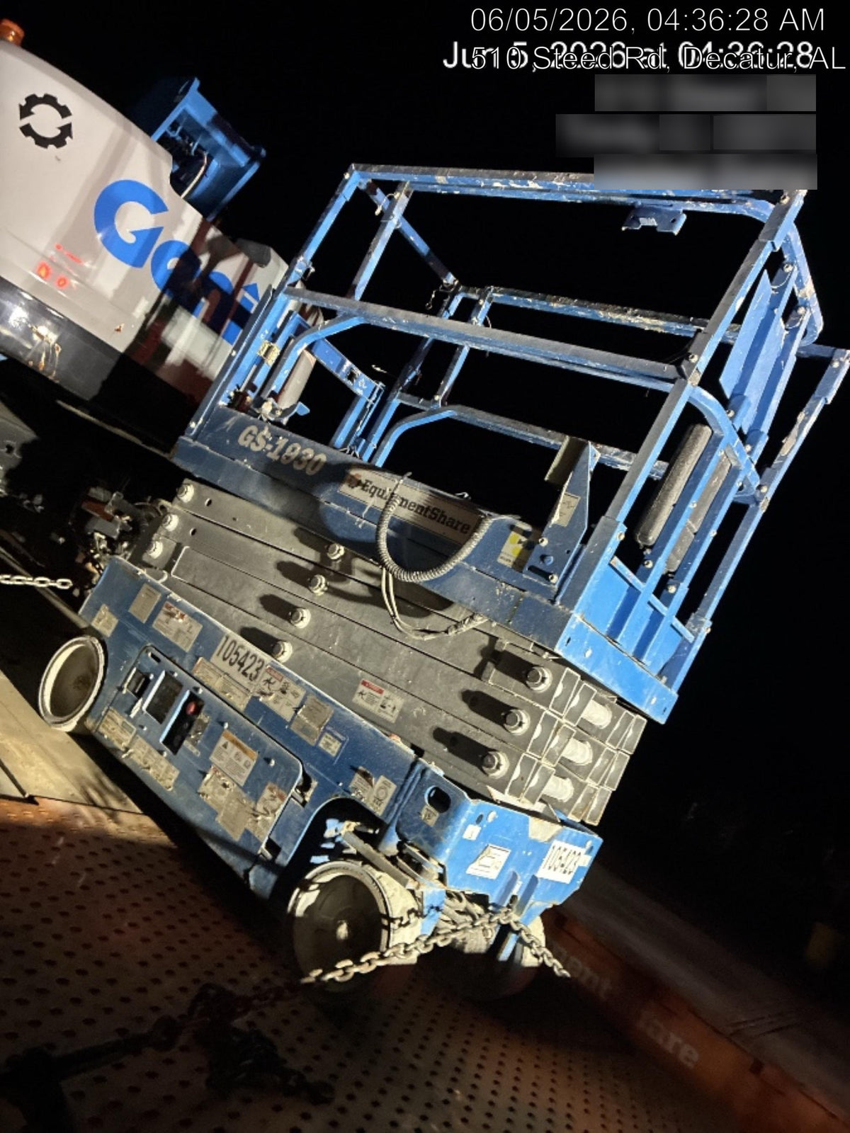 2020 Genie GS-1930 Solid Non Marking Tires, Beacon, Folding rails with half height swing gate