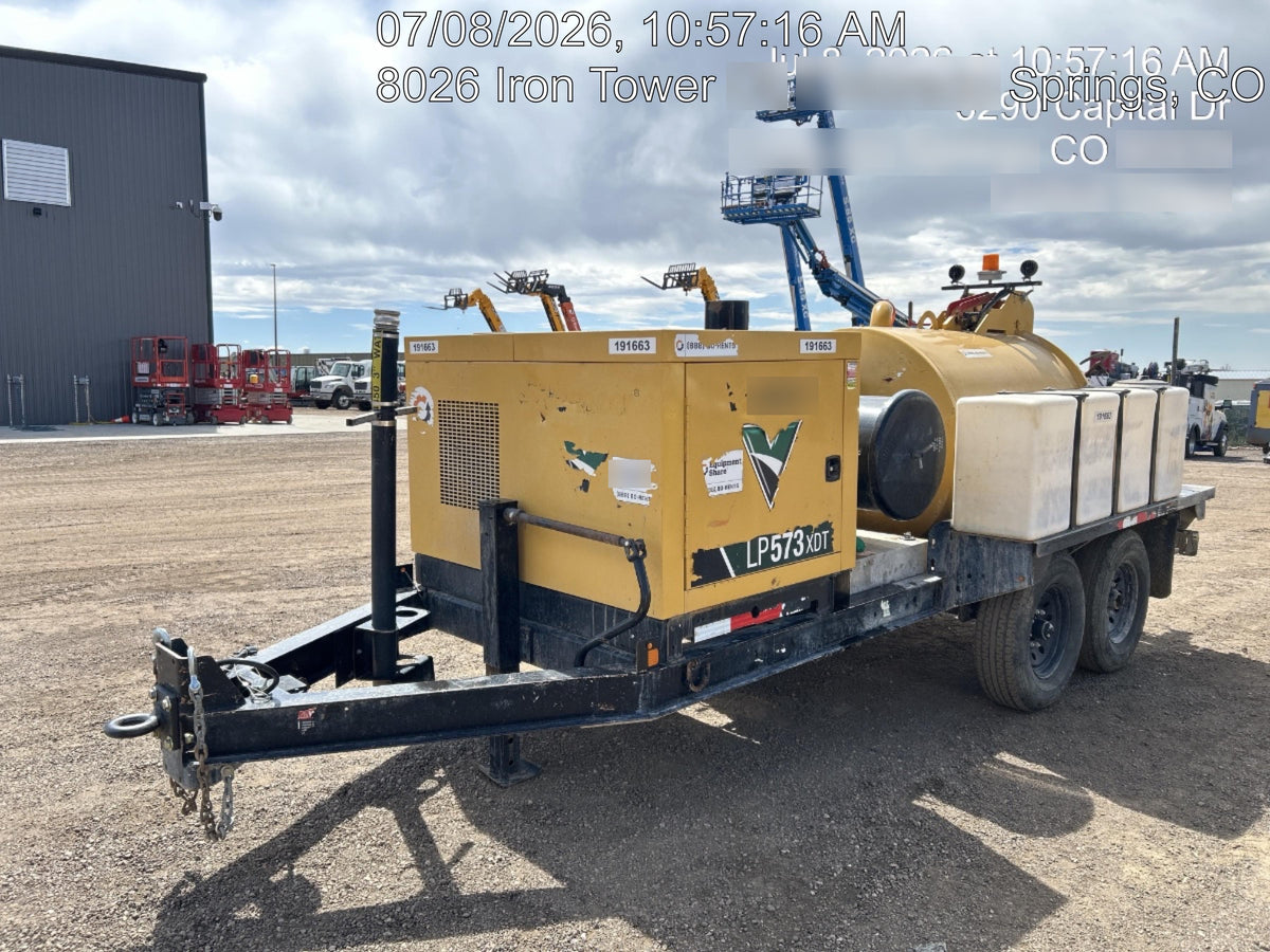 2021 Vac-Tron LP573XDT T4 Koehler Diesel Engine, 500 Gallon Debris Tank, x2 100 Gallon Water Tanks