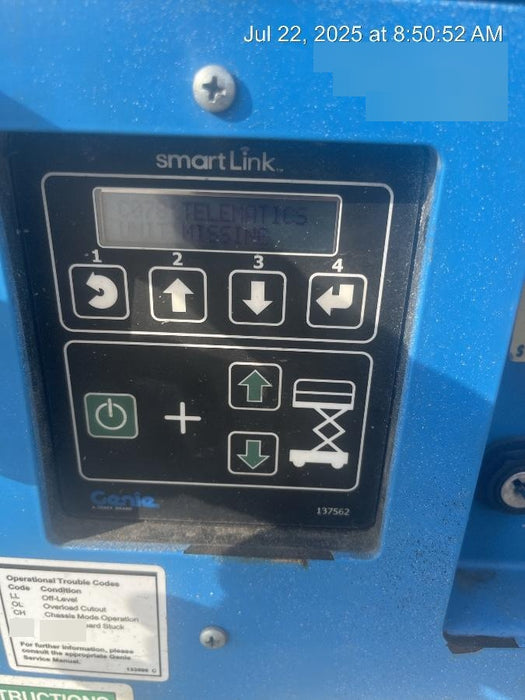 2016 Genie GS-4047 Standard Rental Specs