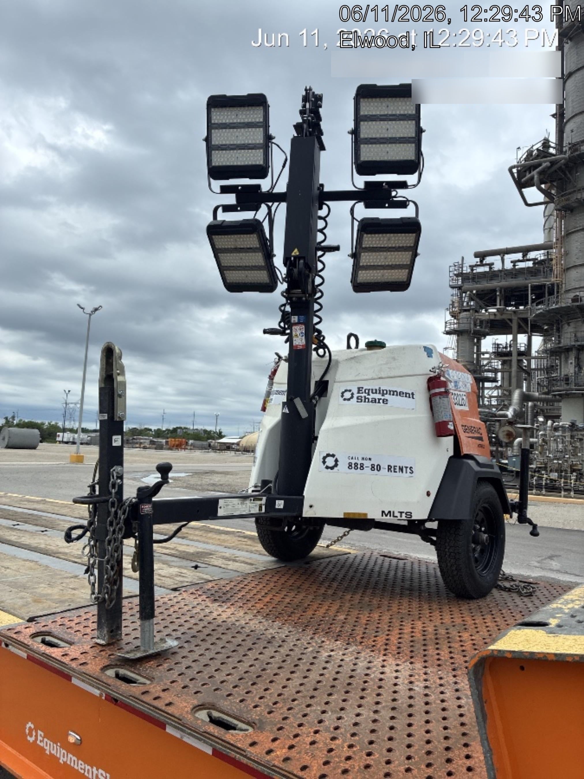 2023 Generac MLT2 Diesel, Flex Switch 120V Input, Powerzone Controller, (4) 320W LED Lights, 4kW Generator, 39.9 Gal Fuel Tank, 2" Ball, T3