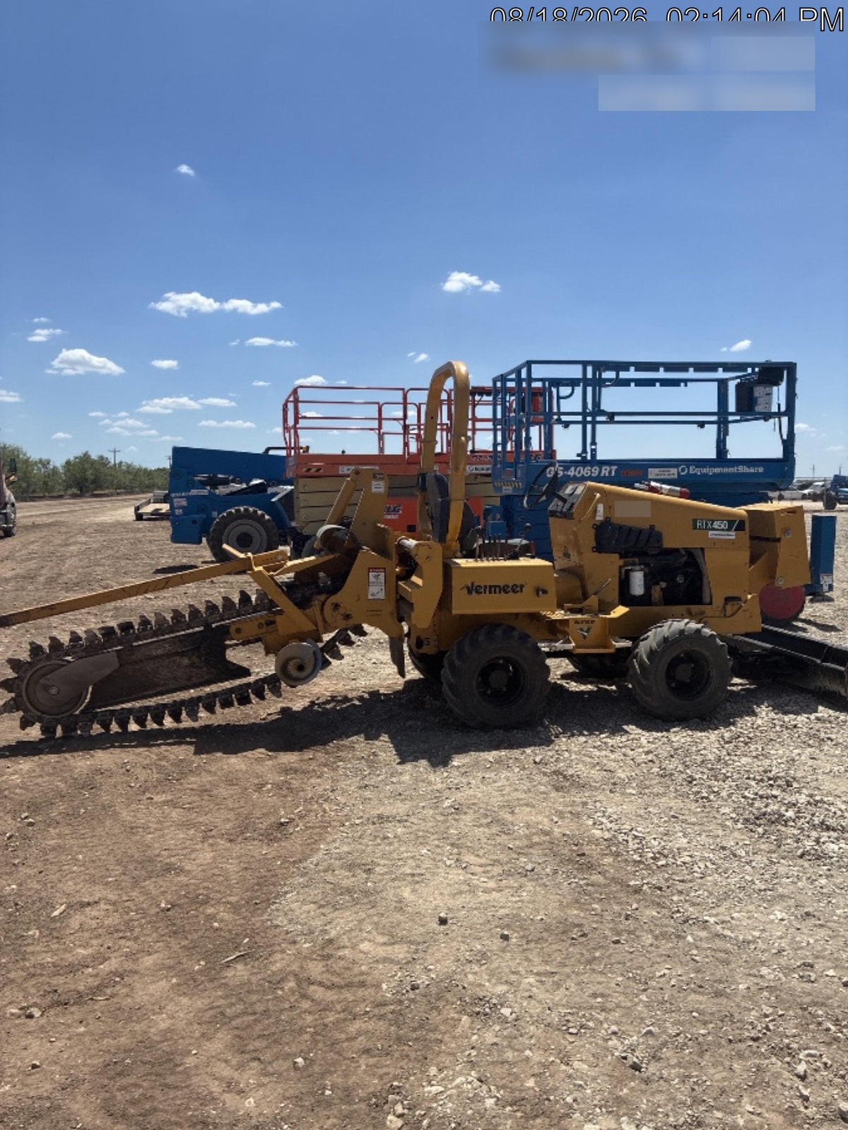 2023 VERMEER RTX450