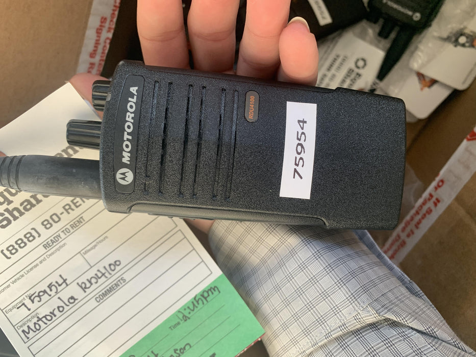 2020 MOTOROLA RDU4100
