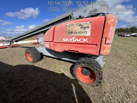 2018 Skyjack SJ86T Skyjack SJ86T w/Diesel Engine, Foam Filled Tires, Flashing Beacon, Glazier Kit