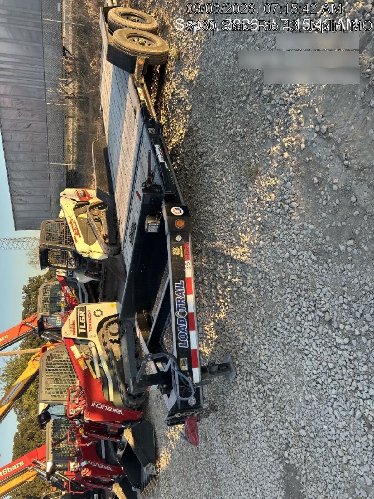 2024 LOADTRAIL Tilt-Deck Rental Trailer