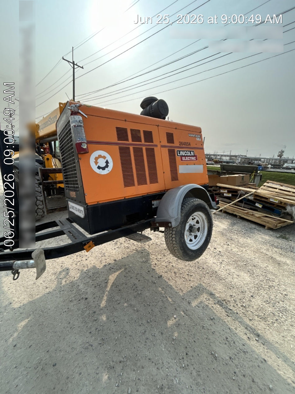 2022 Lincoln Electric Vantage 549X Crosslink Technology, Trailer Mounted, ES Decals, T3
