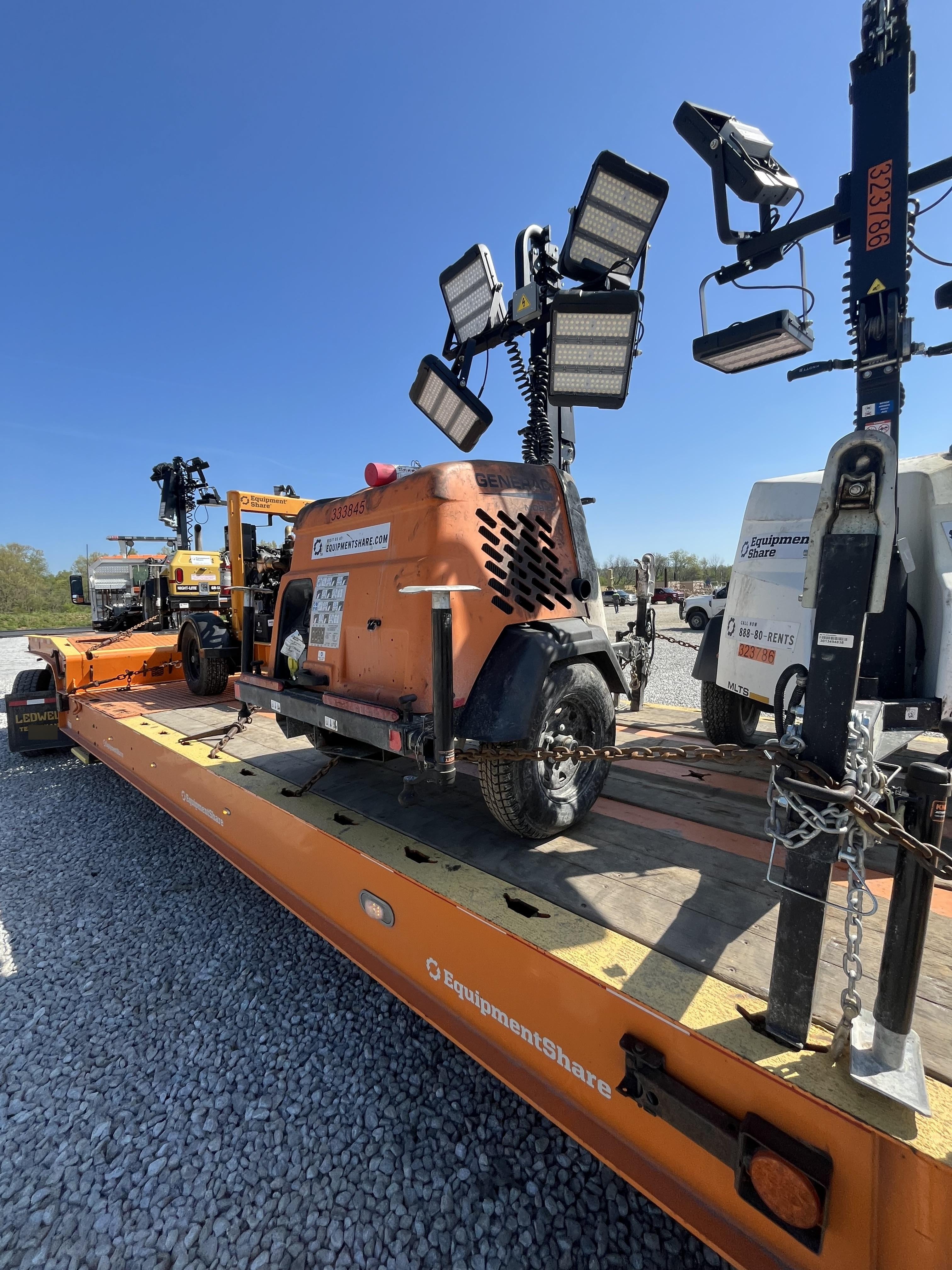 2023 Generac MLT2 Diesel, Flex Switch 120V Input, Powerzone Controller, (4) 320W LED Lights, 4kW Generator, 39.9 Gal Fuel Tank, 2" Ball, T3