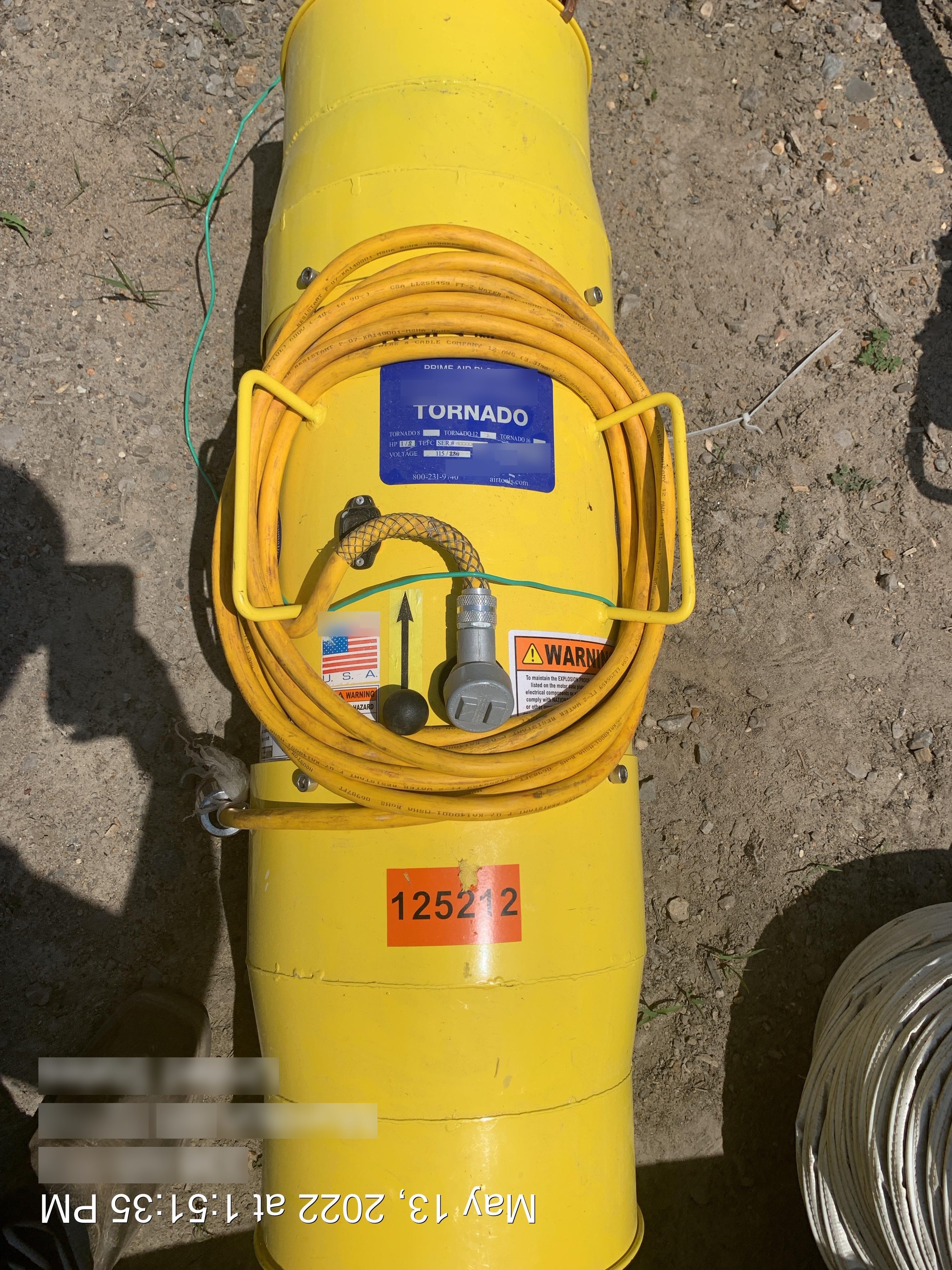2021 TEXAS PNEUMATIC TOOLS, INC. TB-12-EXP