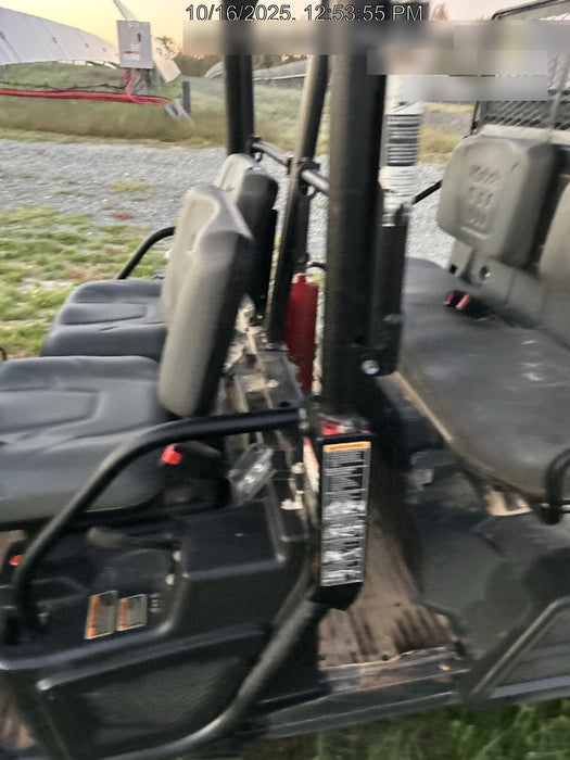 Kubota RTV-X1140W-H Plastic Canopy, Windshield Acrylic Clear, LED Strobe Light, Wire Harness Kit, Back up Alarm