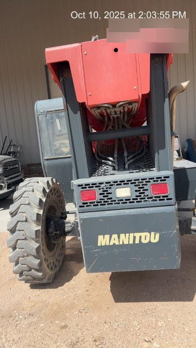 2018 Manitou MTA10055 Manitou MTA 10055 w/Open ROPS, Work Lights/Strobe, Aux Hyd, Solid Tires, Lift Hook, 66" Carriage, 60" Forks