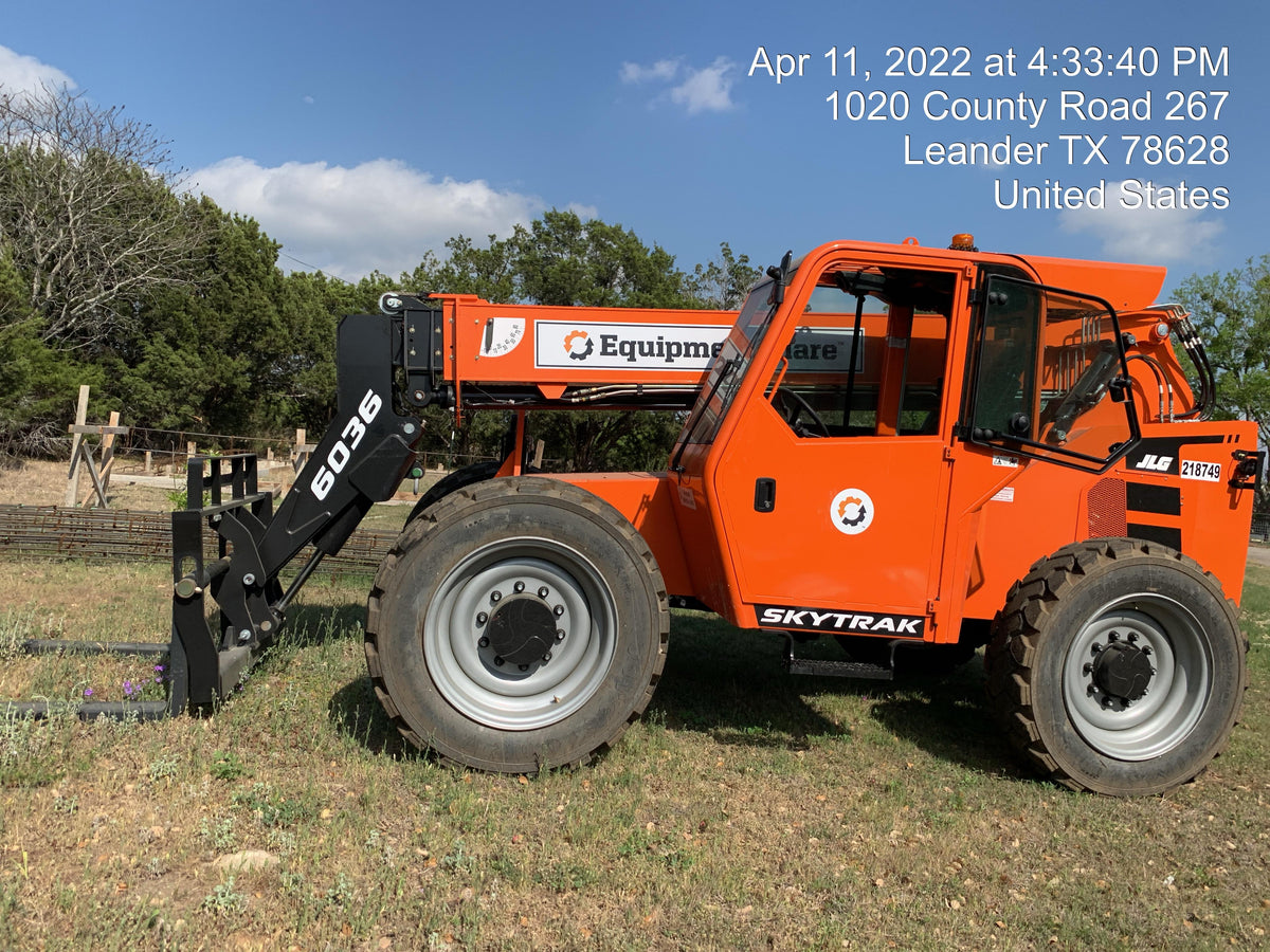 2022 Skytrak 6036 74Hp Dsl, Cab/Heat/Air, Duraforce FF Tires, LED WL