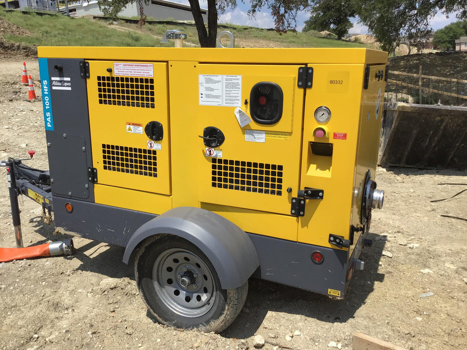 2020 ATLAS COPCO PAS 100 HF CS Enclosed
