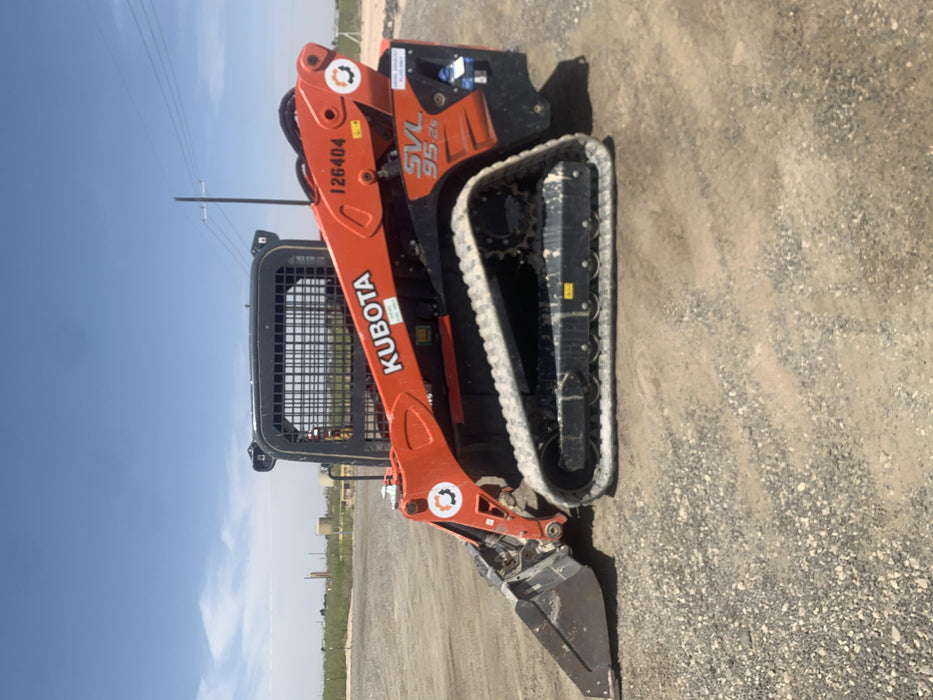 2020 Kubota SVL95-2S Open ROPS, Tier 4 Kubota Engine, Quick Coupler