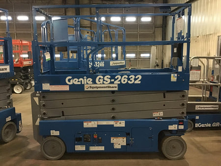 2018 Genie GS-2632 Genie GS-2632 w/Fixed Rail, Chain Entry