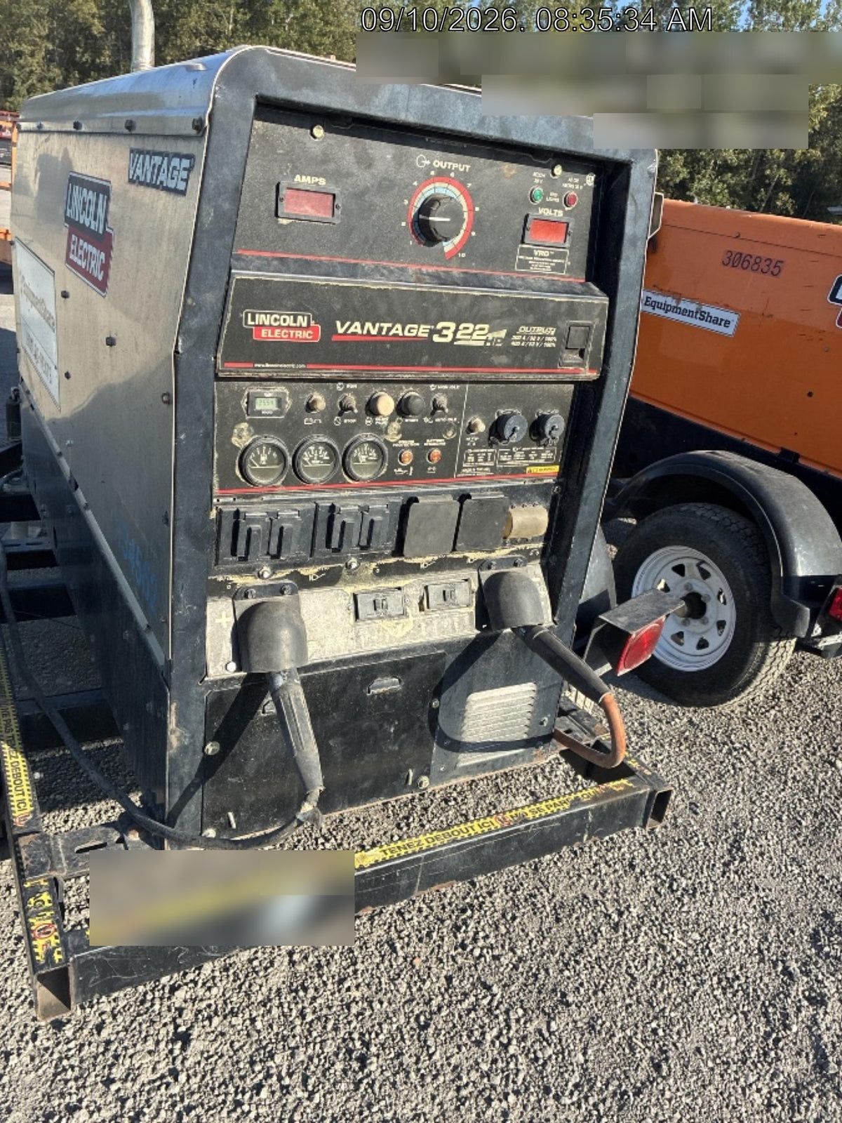 2021 Lincoln Electric Vantage 322 Ready Pak 3